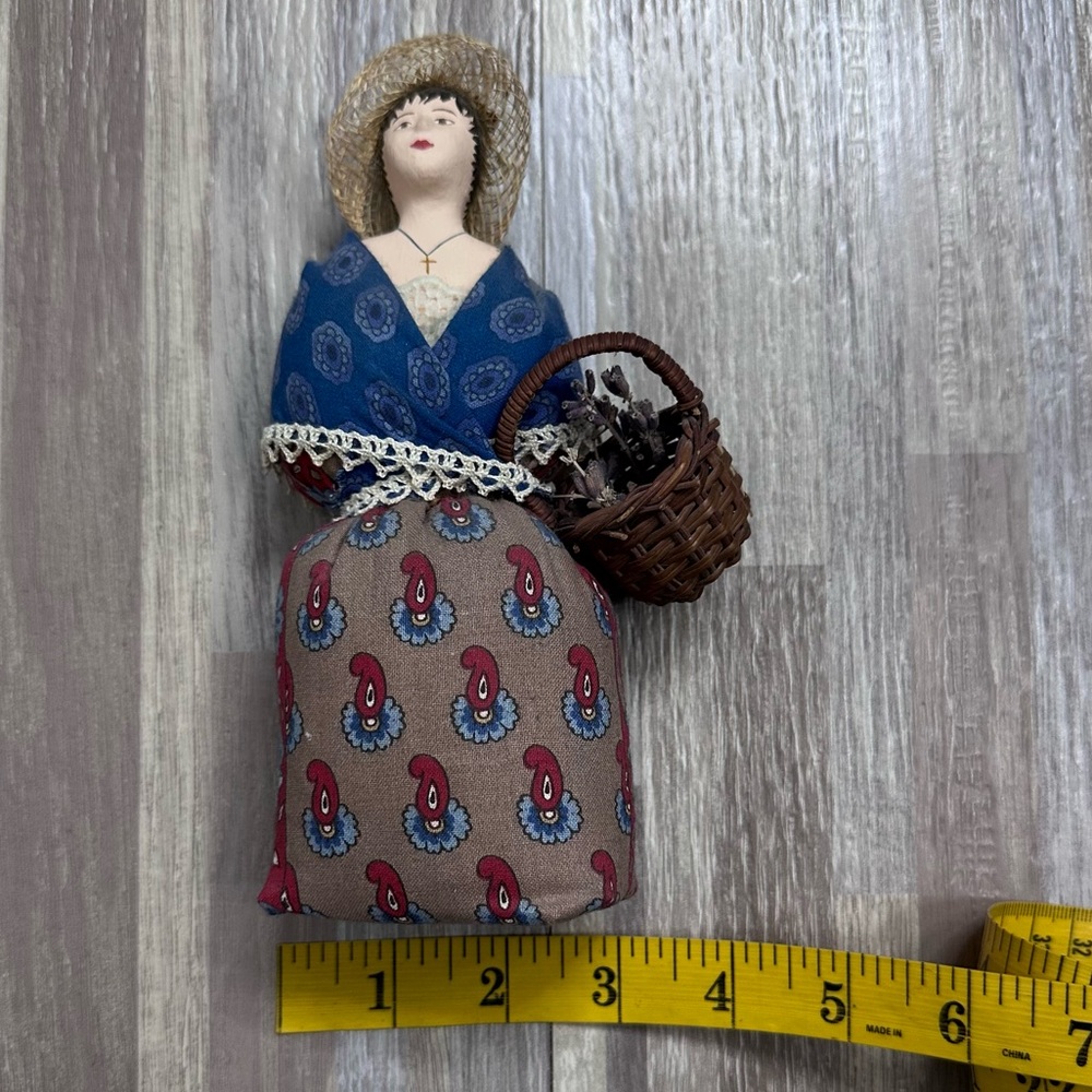 Vintage 1980’s American Heirloom Sachet/Pin Cushion Doll - Picture 8 of 9